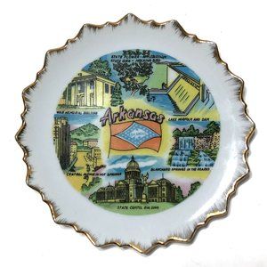 Arkansas Decorative Plate